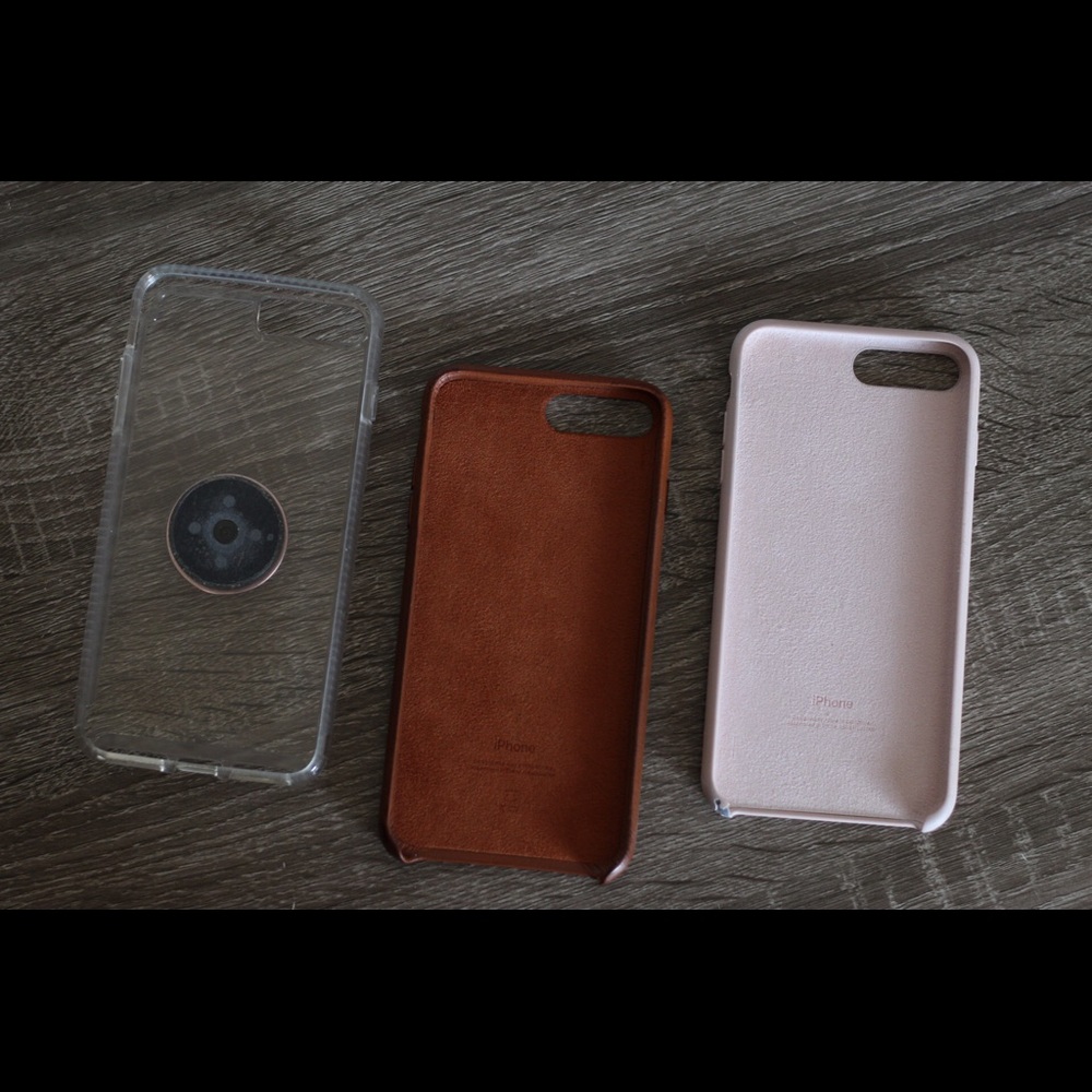 LEATHER APPLE IPHONE 8+ CASE